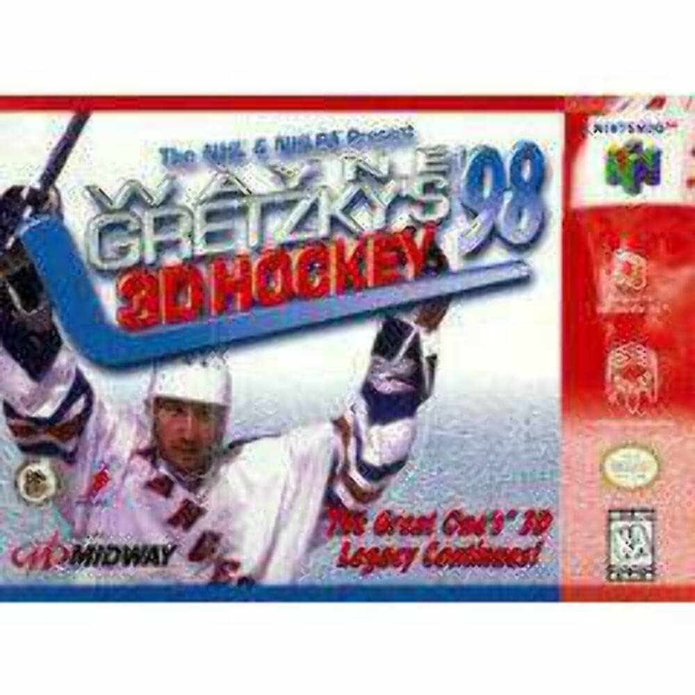 NINTENDO 64 - 3D ホッケー Wayne Gretzky 3D Hockey '98: Nintendo 64: Video Games
